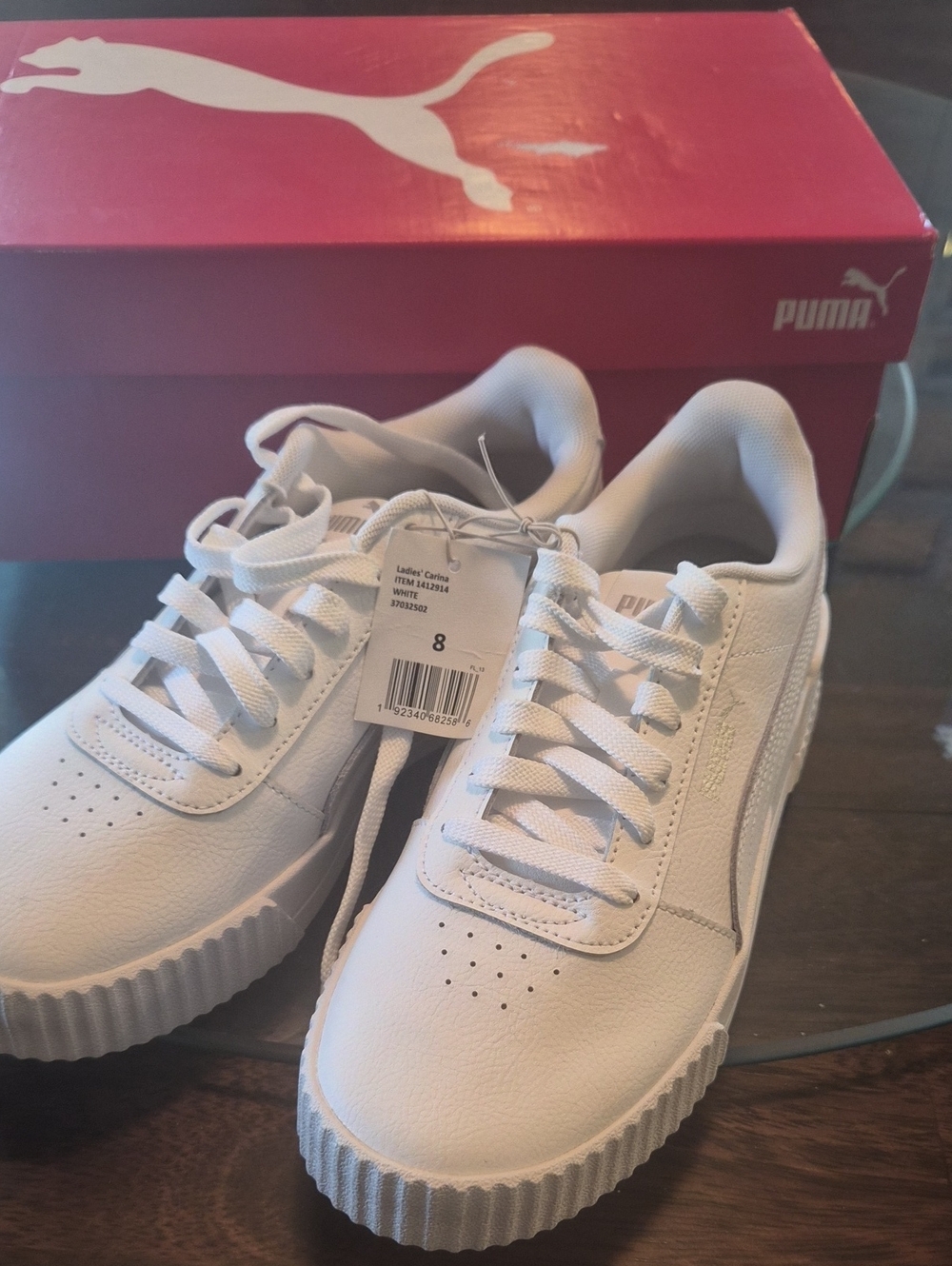Puma White Women's Low-Top Sneakers